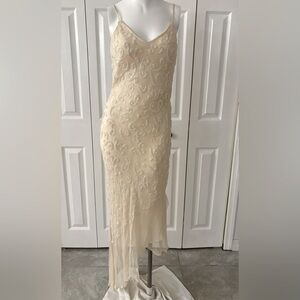 Gorgeous beaded evening dress